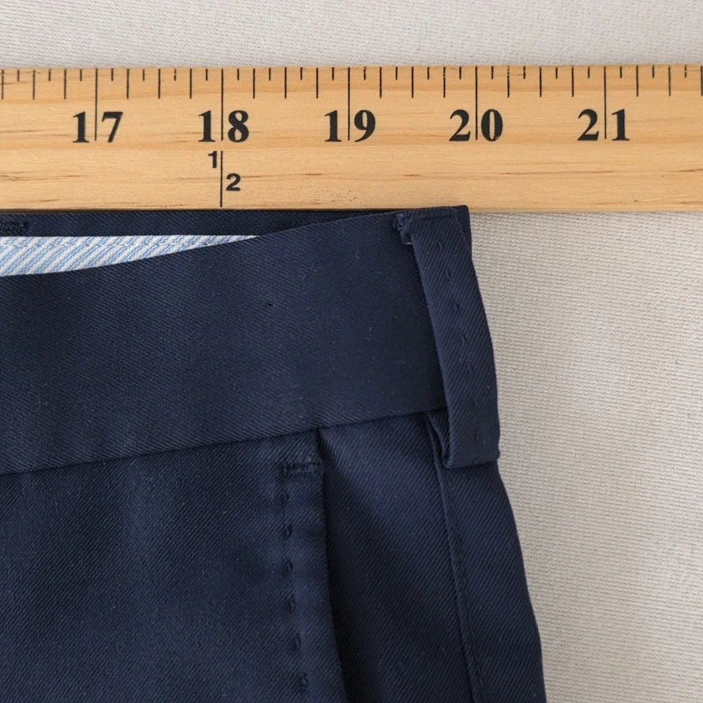 Peter Millar Crown Sport Mens Navy Blue Performance Golf Pants Size 38X31 Read